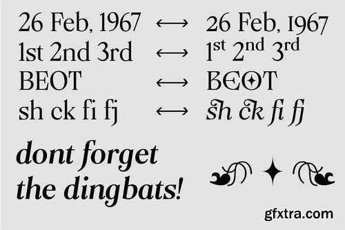 CreativeMarket - Aquina 12 Font Family