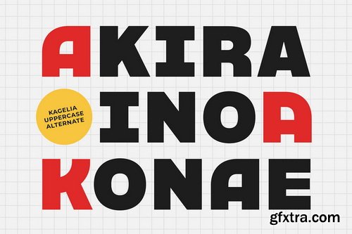 CreativeMarket - Kagelia Modern Bold Minimal Sans