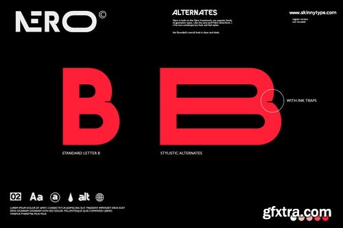 CreativeMarket - Nero Typeface