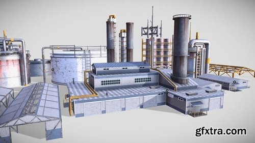Gumroad - Industrial Buildings Collection Vol 1