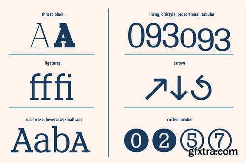 CreativeMarket - Rockgrit Half Slab - 7 Fonts