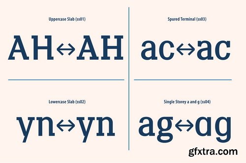 CreativeMarket - Rockgrit Half Slab - 7 Fonts