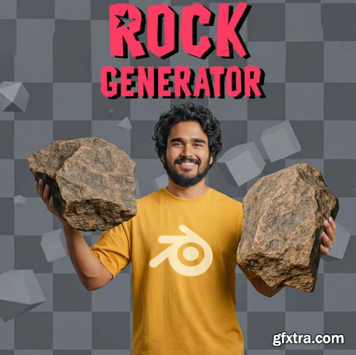 S4C Rock Generator (Blender Add-on) V1.5.0