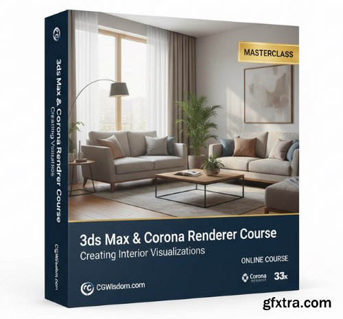 cgwisdom - 3ds Max + Corona renderer - How to create interior visualizations