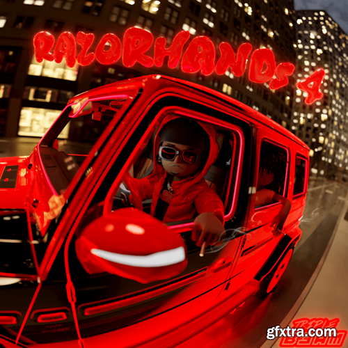 Deedotwill RAZORHANDS 4 Drum Kit