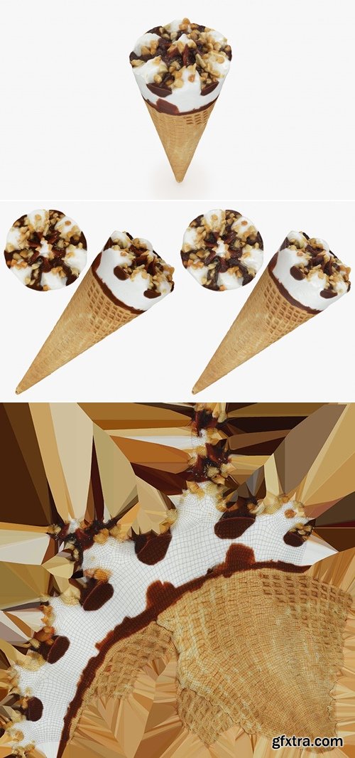 Turbosquid - Cornetto Vanilla