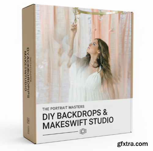 The Portrait Masters - Nikki Closser - DIY Backdrops &amp; Makeshift Studio