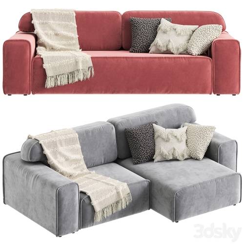 '3dsky Pro - Straight and corner sofa Viena from Divan.ru'
