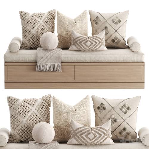 '3dsky Pro - Pillows set 005 Set for windows'