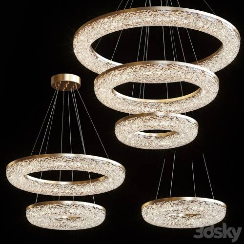 '3dsky Pro - Pendant chandeliers NELIUS by Lampatron'