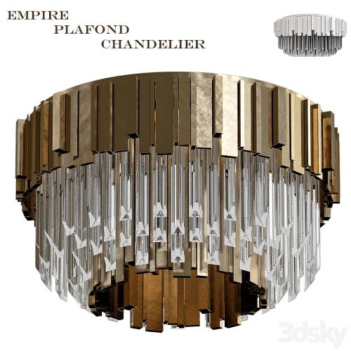 '3dsky Pro - Empire Plafond chandelier2'