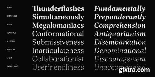 Guren Font Family 16xOTF Guren Font Family 16xOTF