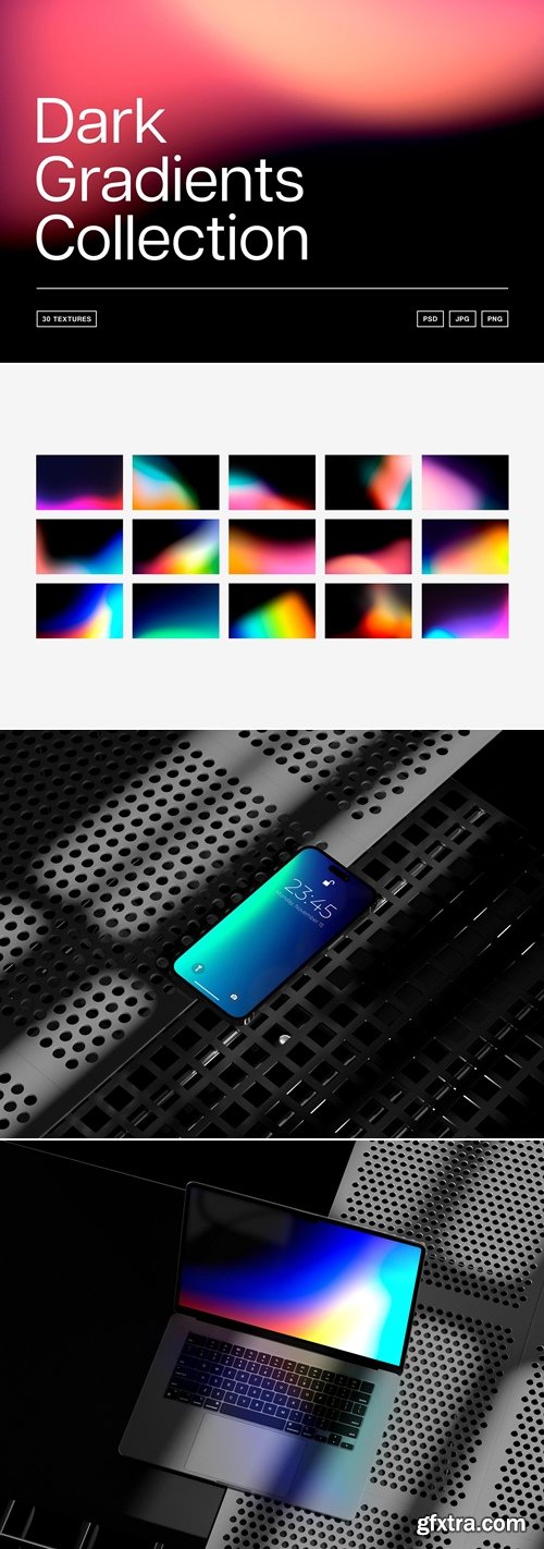 Pixellbuddha - Dark Gradients Collection 5876