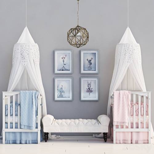 '3dsky Pro - Pottery barn kids Kendall convertible crib'