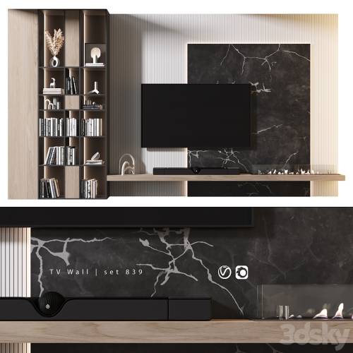 '3dsky Pro - TV Wall | set 839'