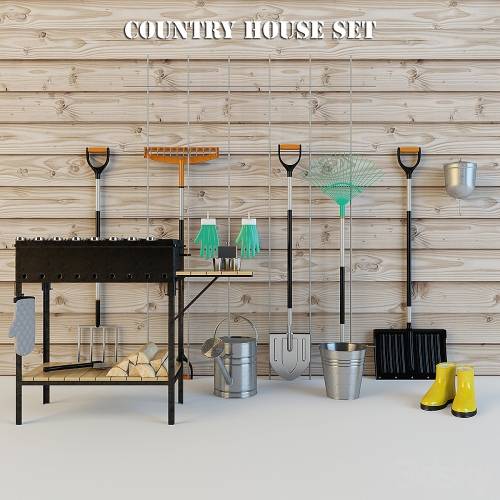 '3dsky Pro - A set of garden tools'