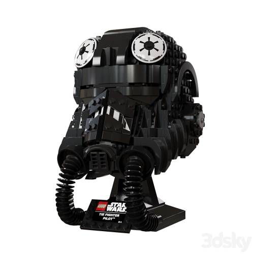 '3dsky Pro - Lego Star Wars Helmet TIE Fighter Pilot' '3dsky Pro - Lego Star Wars Helmet TIE Fighter Pilot'