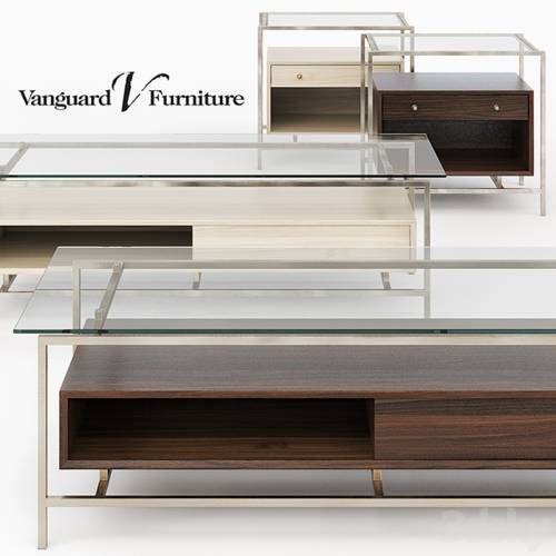 '3dsky Pro - Brody Lamp Table, Clifford Cocktail Table'