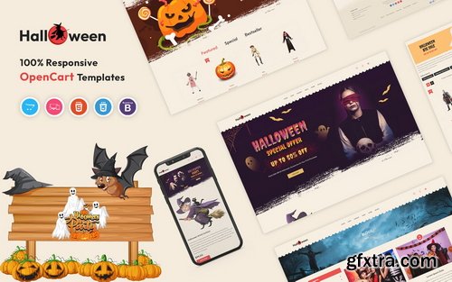 Halloween - Festival OpenCart Template