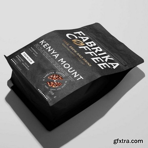 Creatsy - Coffee Bag Mockup Set - 2102075733