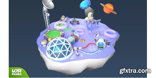 Unity Asset Store - Low Poly Cartoon Island Pack - 3D v1.0