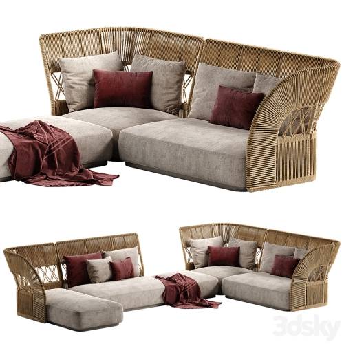 '3dsky Pro - Talenti Cliff Deco sofa 2'