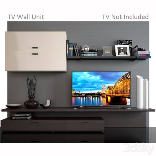 '3dsky Pro - TV WALL UNIT 1'