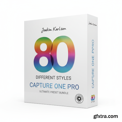 Joakim Karlsson - THE MASTER COLLECTION - 80 DIFFERENT STYLES FOR CAPTURE ONE PRO