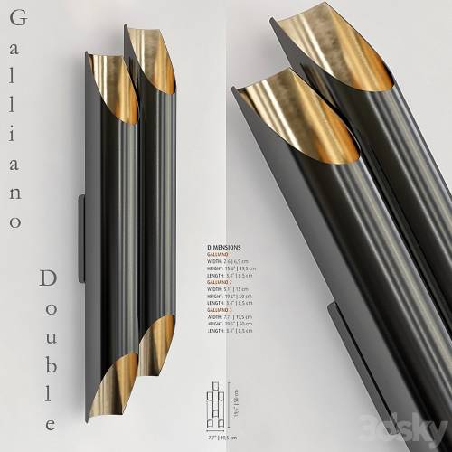 '3dsky Pro - Galliano Double by DELIGHTFULLBlack' '3dsky Pro - Galliano Double by DELIGHTFULLBlack'