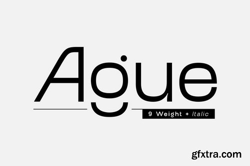 CreativeMarket - Ague Modern Font