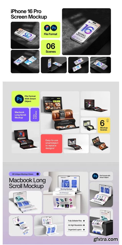 UI8 - Xvect - All Mockup Collections