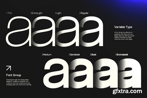 CreativeMarket - GC Bargain Modern Sans Family