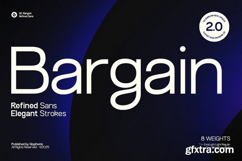 CreativeMarket - GC Bargain Modern Sans Family