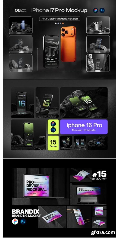 UI8 - Xvect - All Mockup Collections