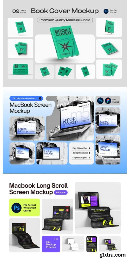 UI8 - Xvect - All Mockup Collections