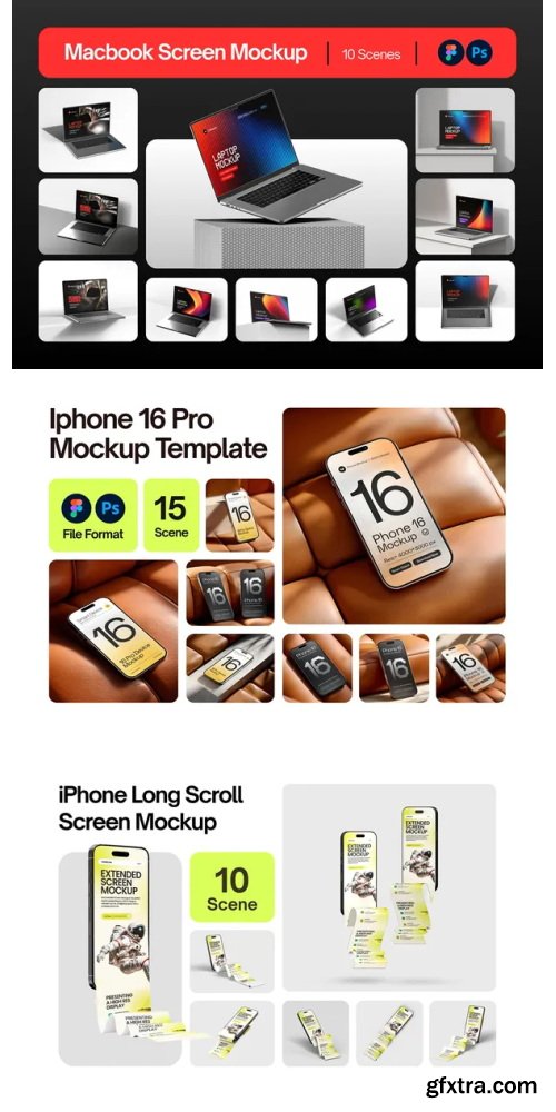 UI8 - Xvect - All Mockup Collections