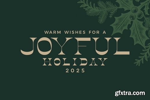 CreativeMarket - Christmas Wisper Unique Font Duo