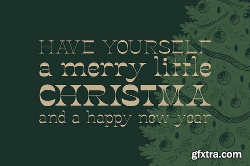 CreativeMarket - Christmas Wisper Unique Font Duo