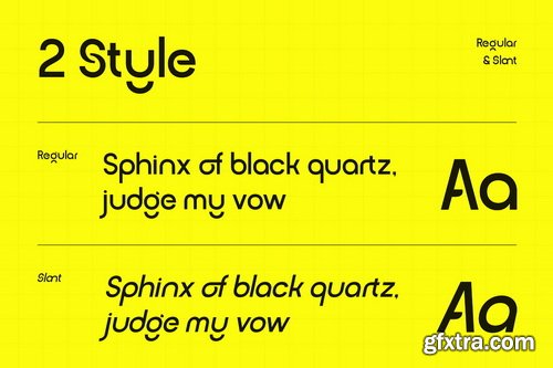 CreativeMarket - Groonex Modern Display Sans