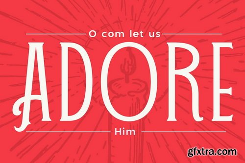 CreativeMarket - The Christmas Font Duo