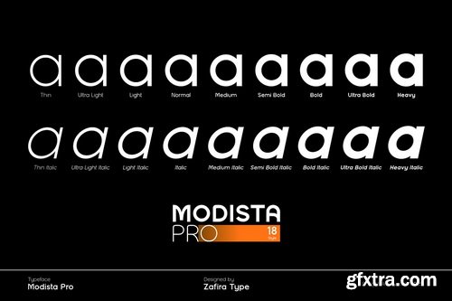 CreativeMarket - Modista Pro - 18 Font