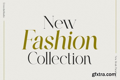 CreativeMarket - The Reals Paradisen Serif Family - 27 Font