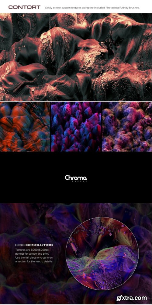 Chromasupply - Contort: Experimental 3D Textures