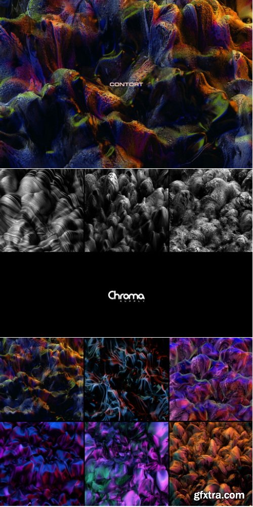 Chromasupply - Contort: Experimental 3D Textures