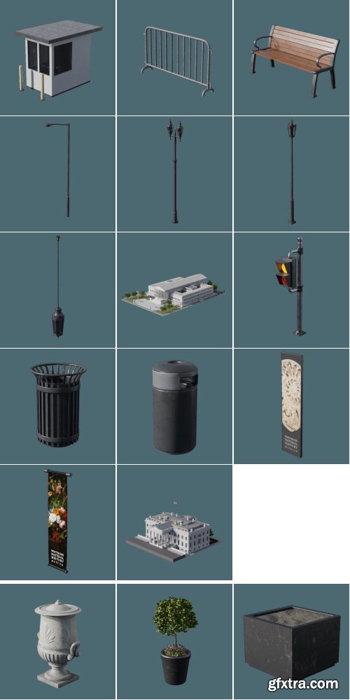 KitBash3D - Washington D.C.