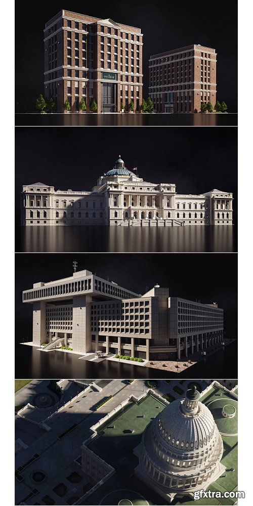 KitBash3D - Washington D.C.