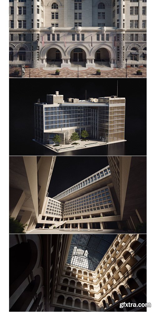 KitBash3D - Washington D.C.