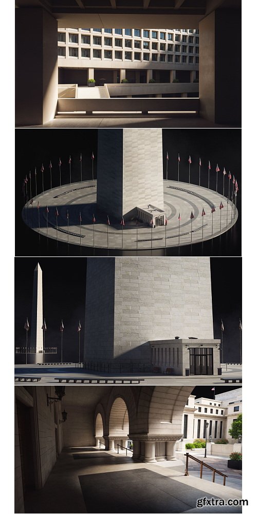 KitBash3D - Washington D.C.