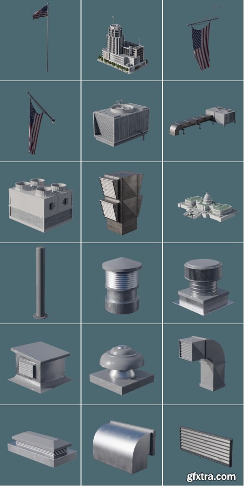 KitBash3D - Washington D.C.