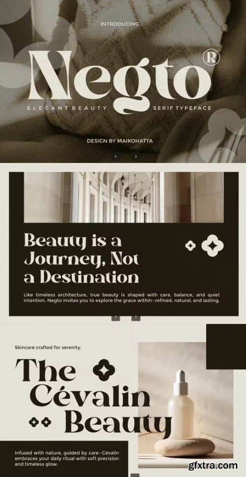 Negto - Elegant Serif Typeface